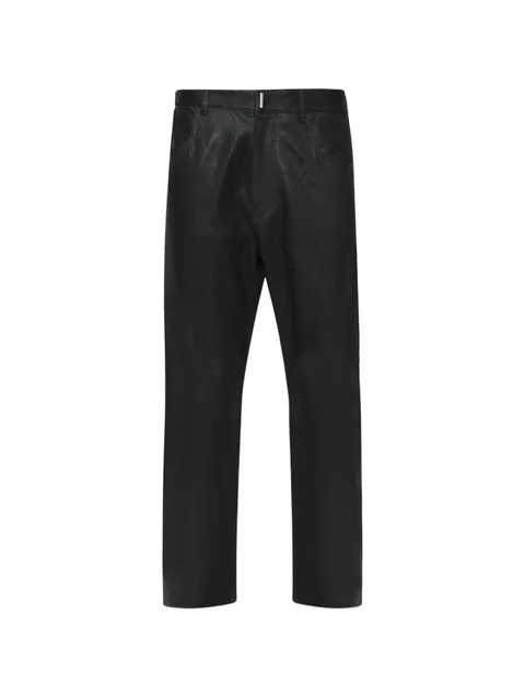 straight-leg jeans