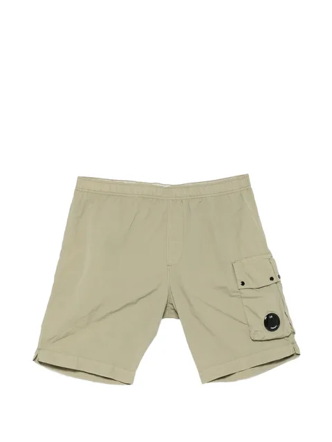 Lens-detail cargo shorts