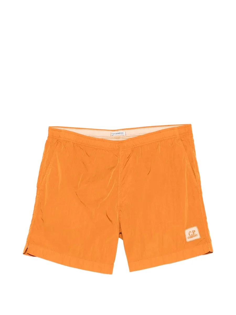 logo patch swim shorts 2