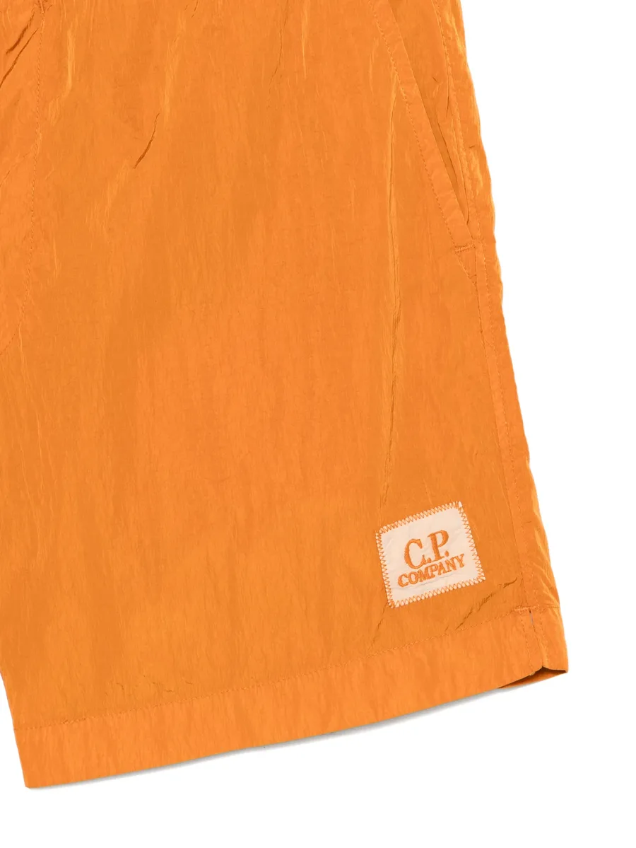 logo patch swim shorts 6