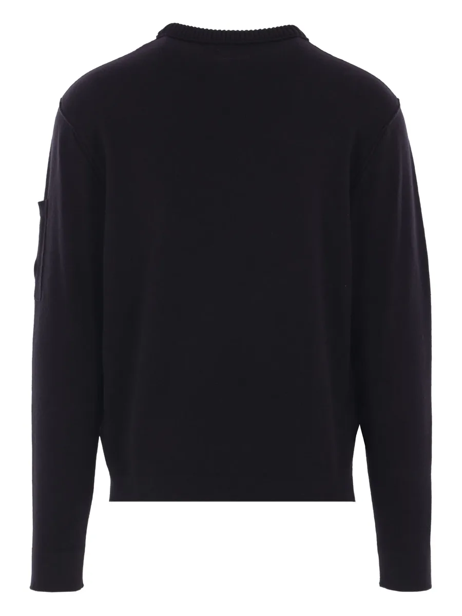 pocket-detail crew-neck sweater 4
