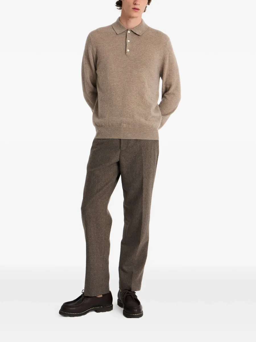 cashmere polo shirt 4