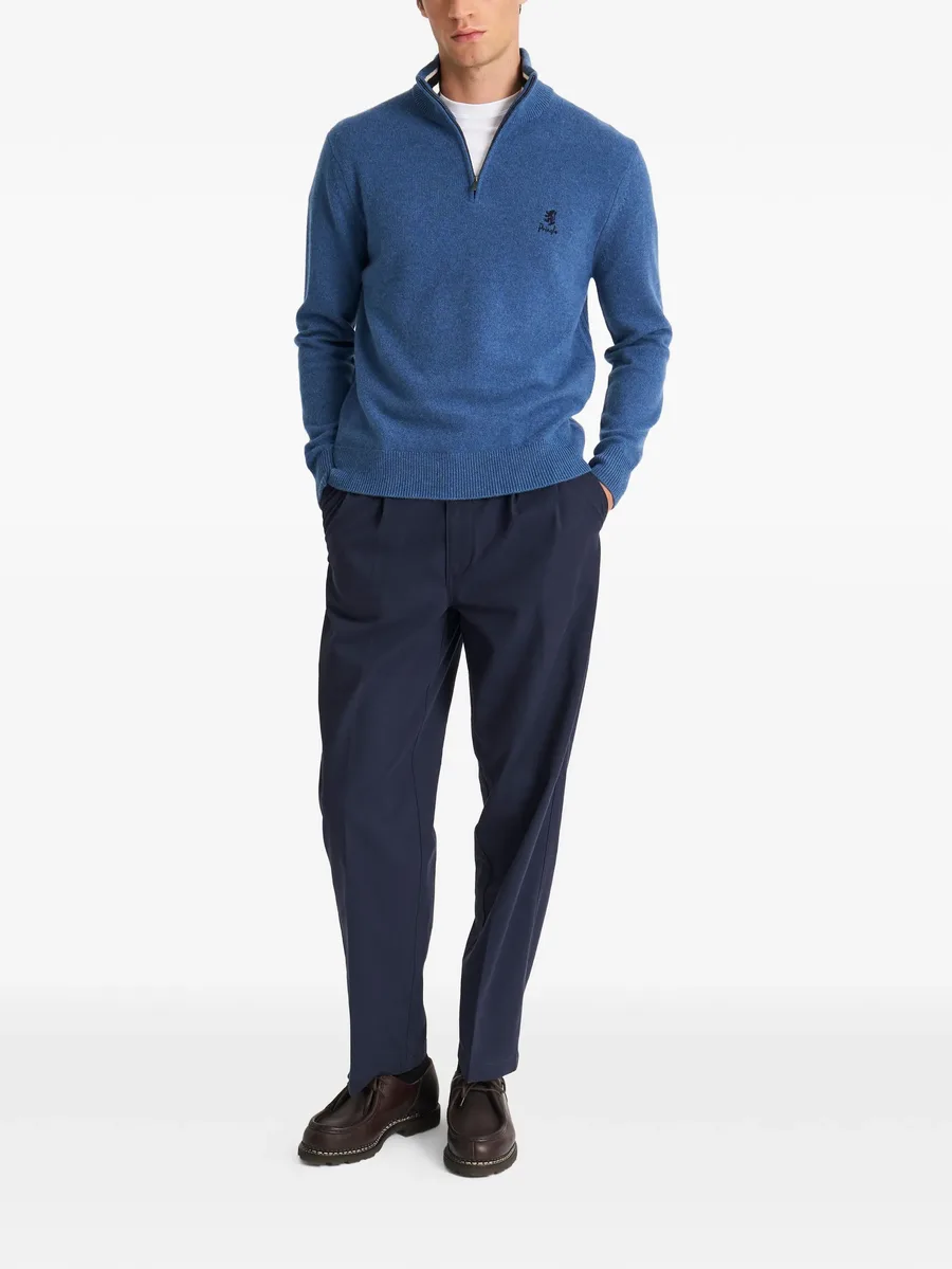 zip polo shirt 3