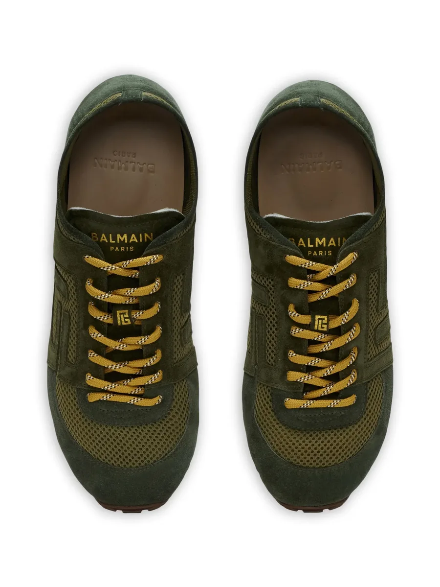 Racer 45 trainers in mesh and suede leather 8
