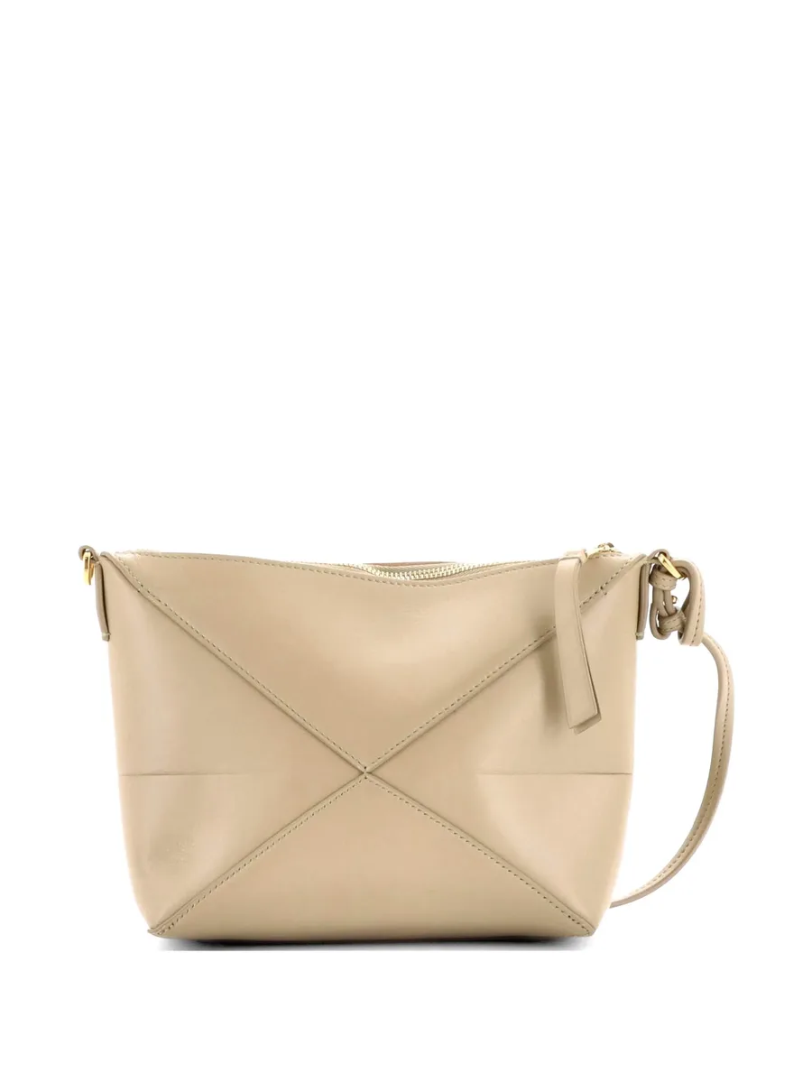 Puzzle Pouch Bag Leather clutch bag 4
