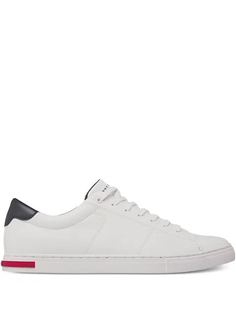 logo-embossed sneakers