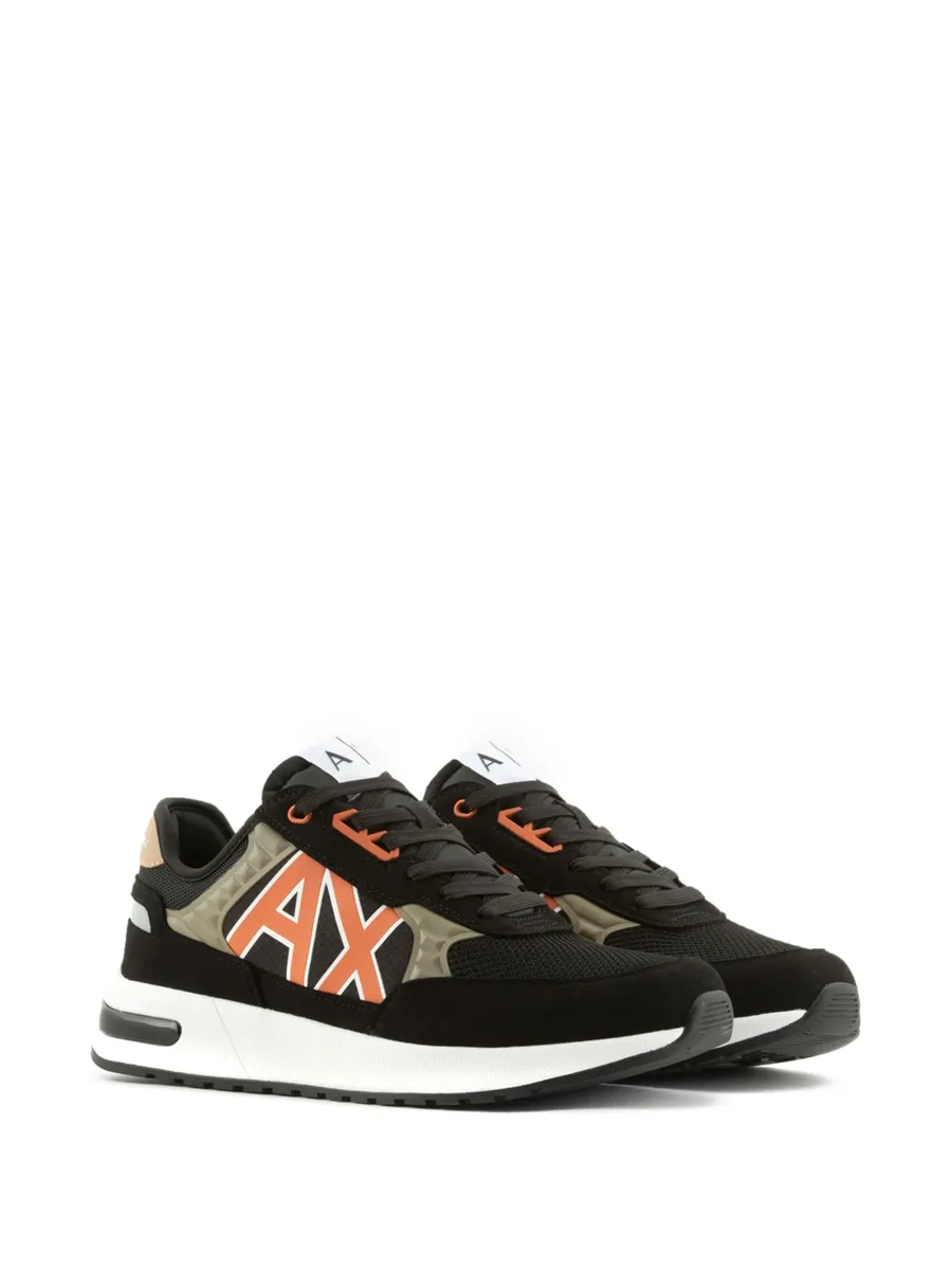 logo-embellished suede sneakers 6