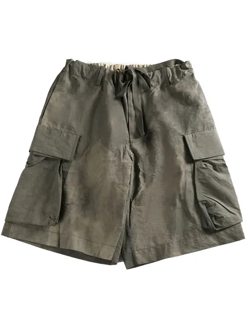 faded-effect cargo shorts