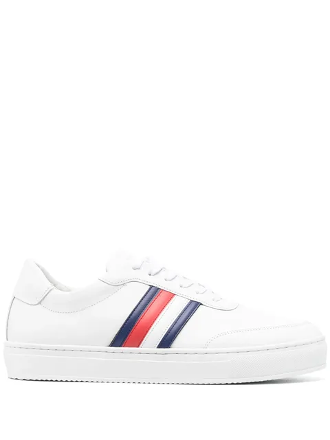 logo-print low-top sneakers