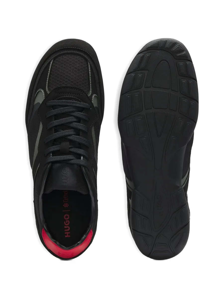 mesh-panelled sneakers 8