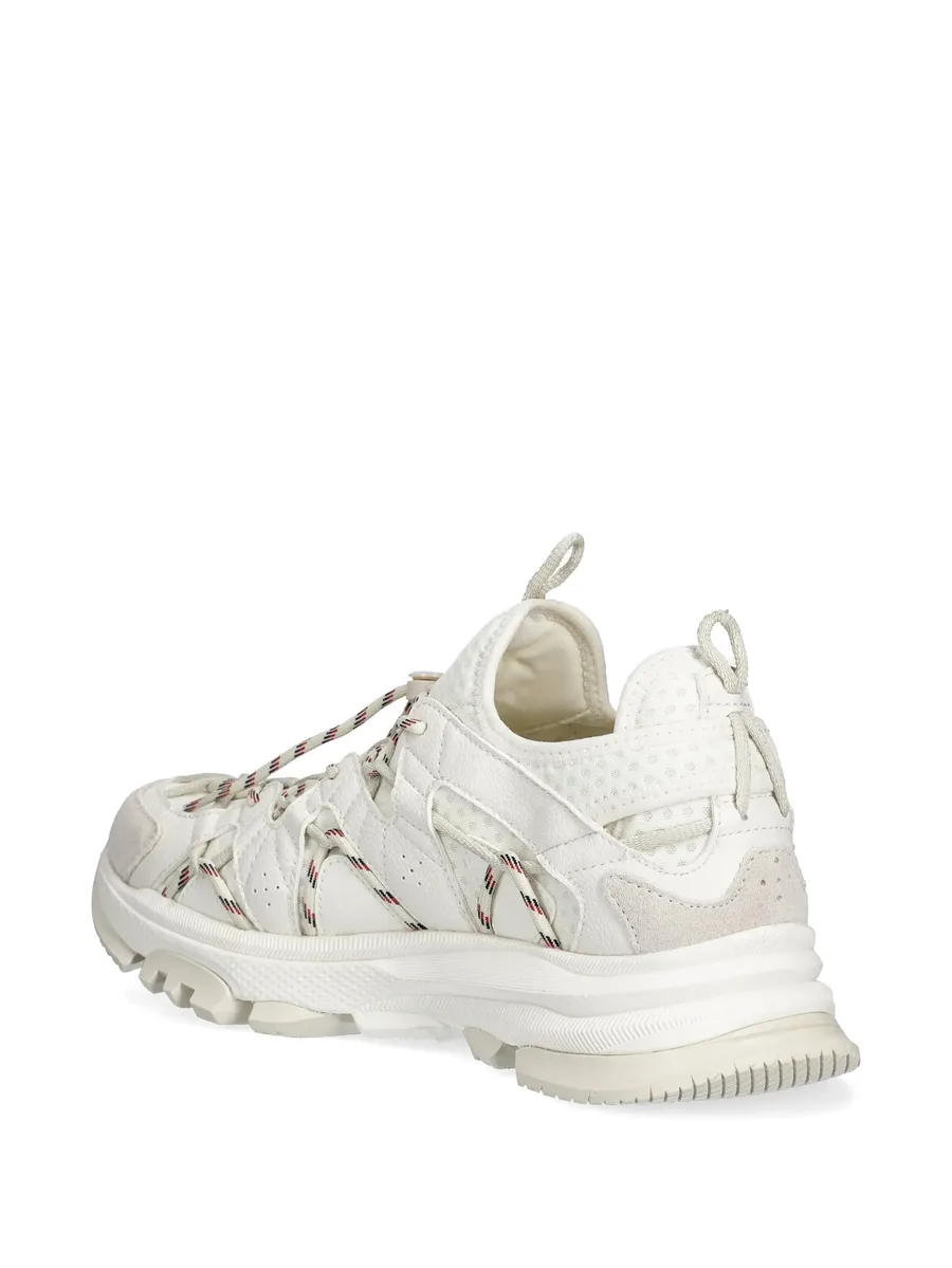 lace-up panelled sneakers 8