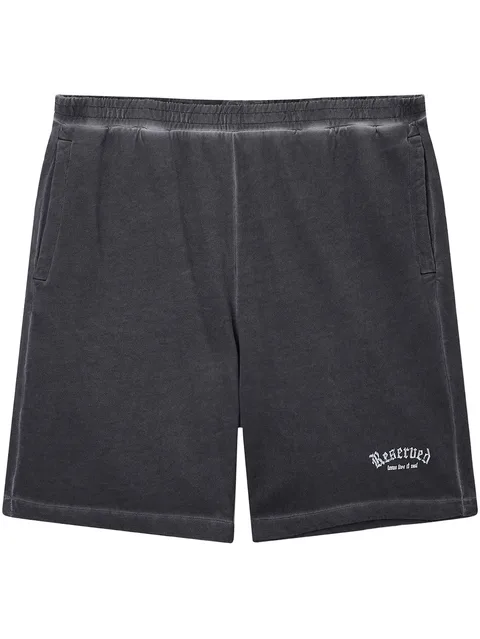 cotton track shorts