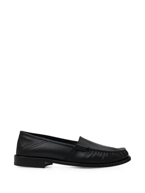 almond-toe loafers