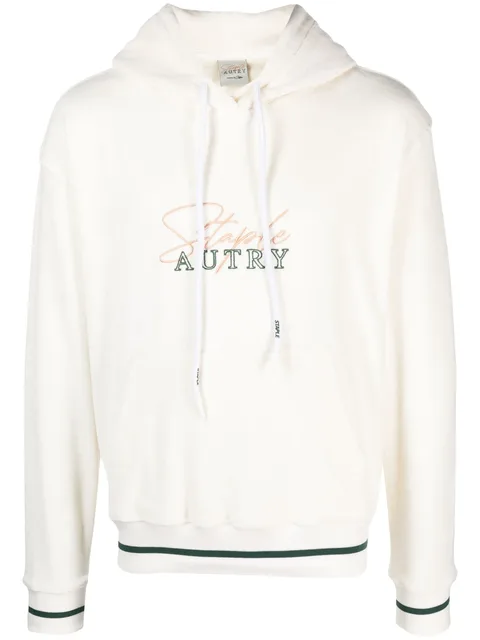 x Jeff Staple logo-embroidered hoodie