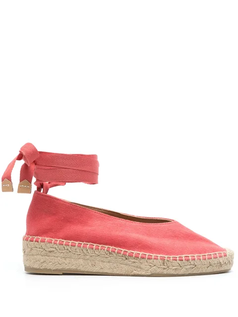 Gea 35mm plain-weave espadrilles