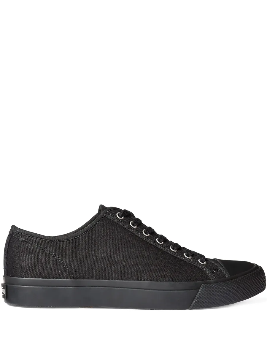 canvas lace-up sneakers 2