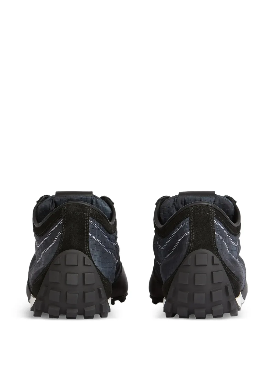 Racing low trainers in nylon and leather 6