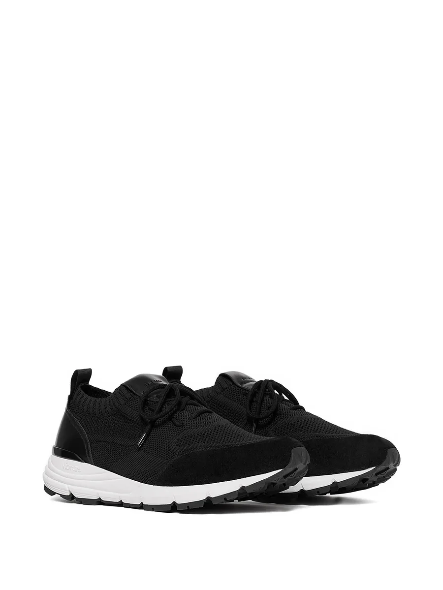 Robbie knitted suede sneakers 4