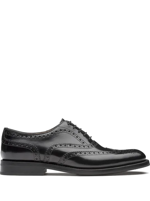 Burwood leather brogues
