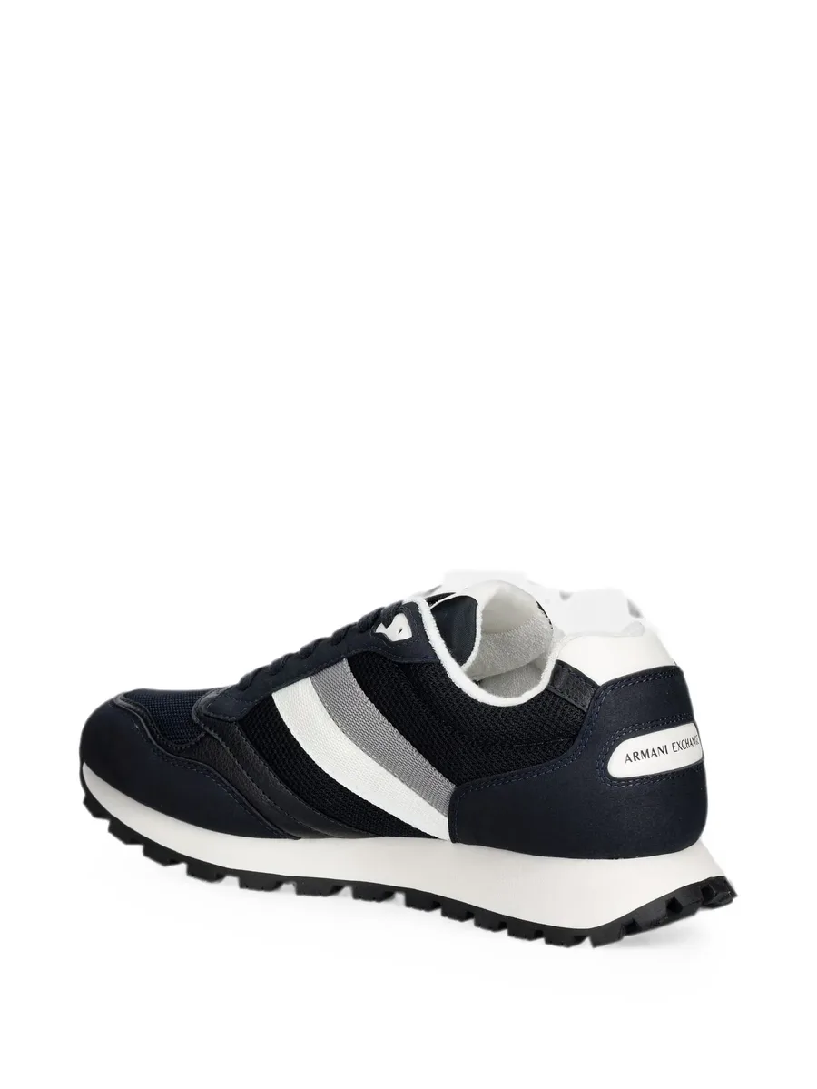 logo-print panelled sneakers 6