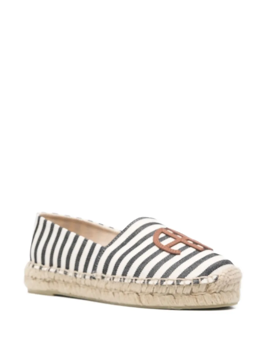 Paloma striped logo espadrilles 3