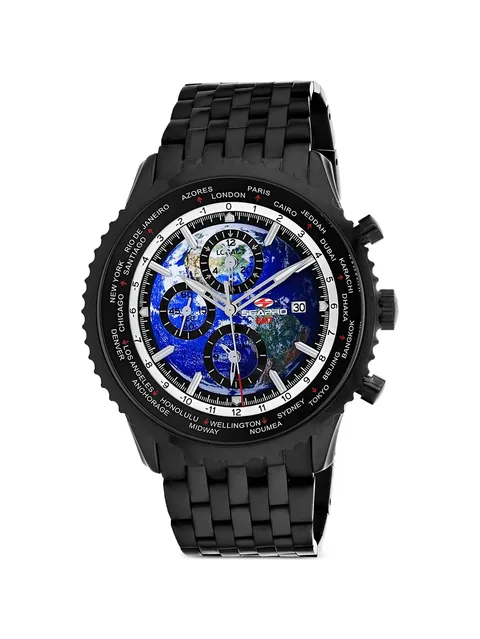 наручные часы Meridian World Timer GMT 47 мм