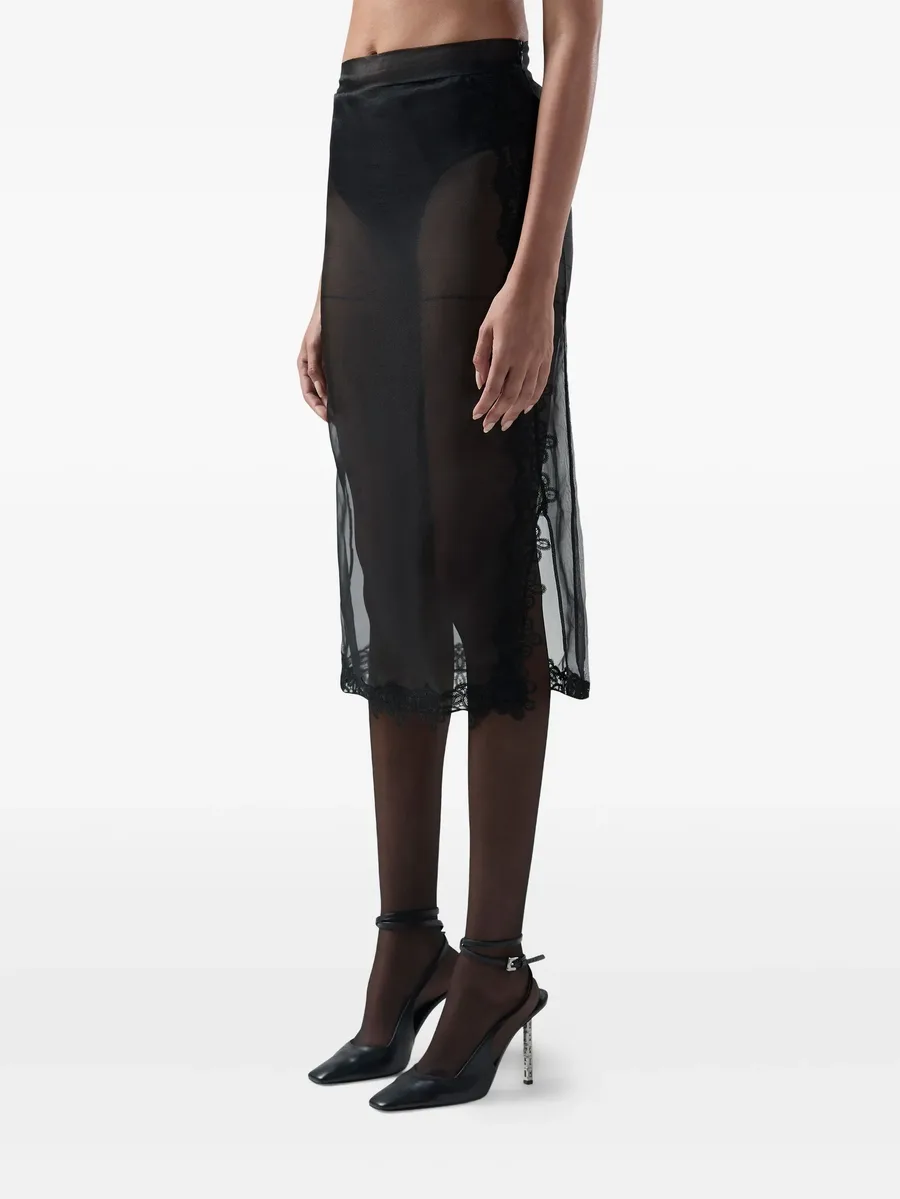 юбка с кружевом 8