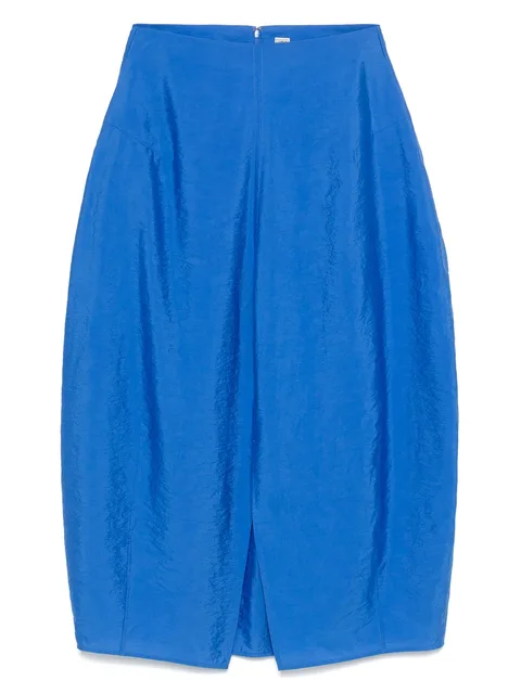 Parachute midi skirt