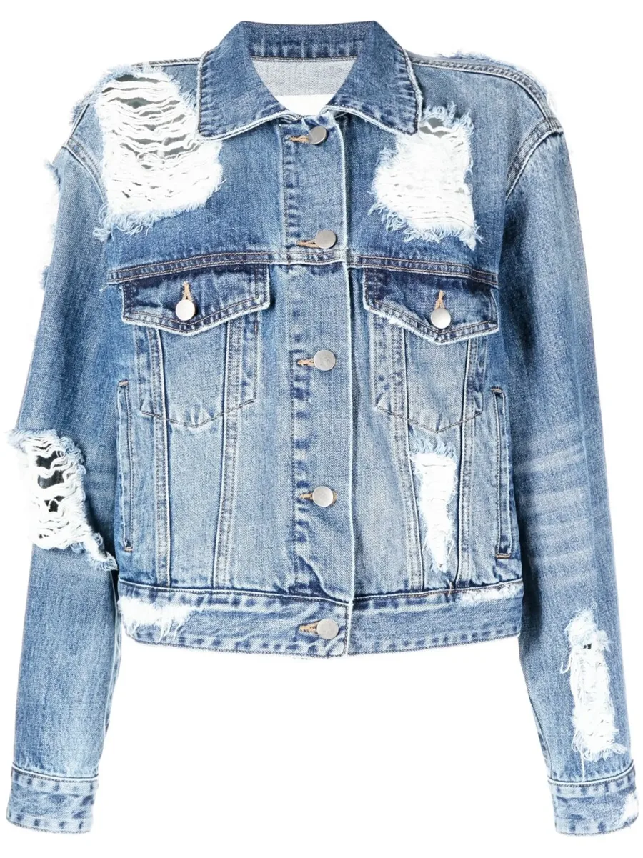 distressed denim jacket 2