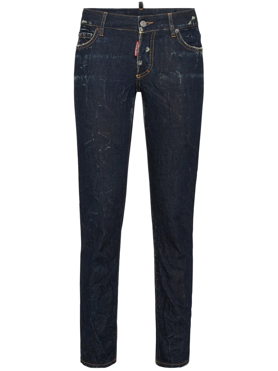 low-rise slim-cut jeans 2