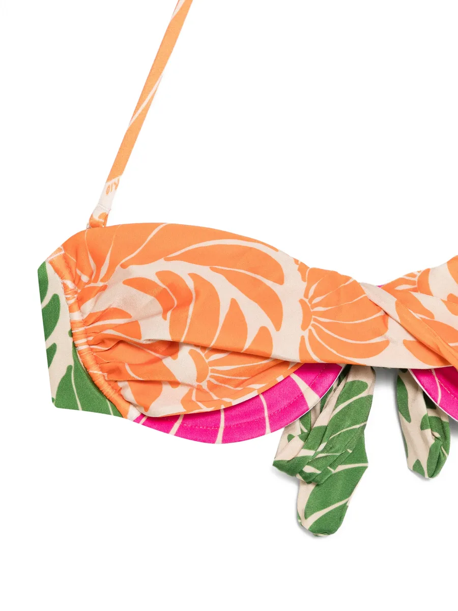 топ бикини на косточках с цветочным принтом 6