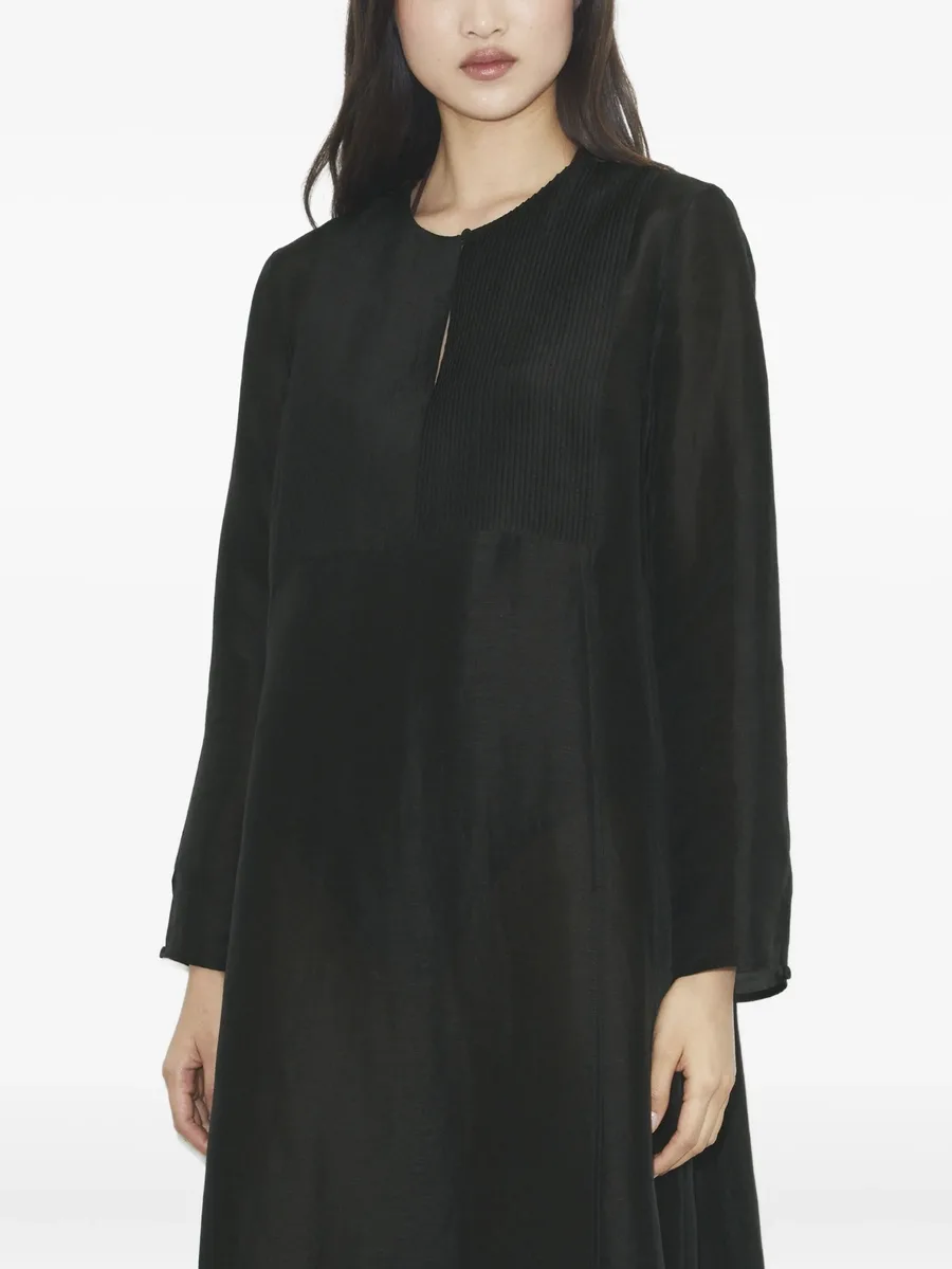 кафтан с плиссированными вставками 7