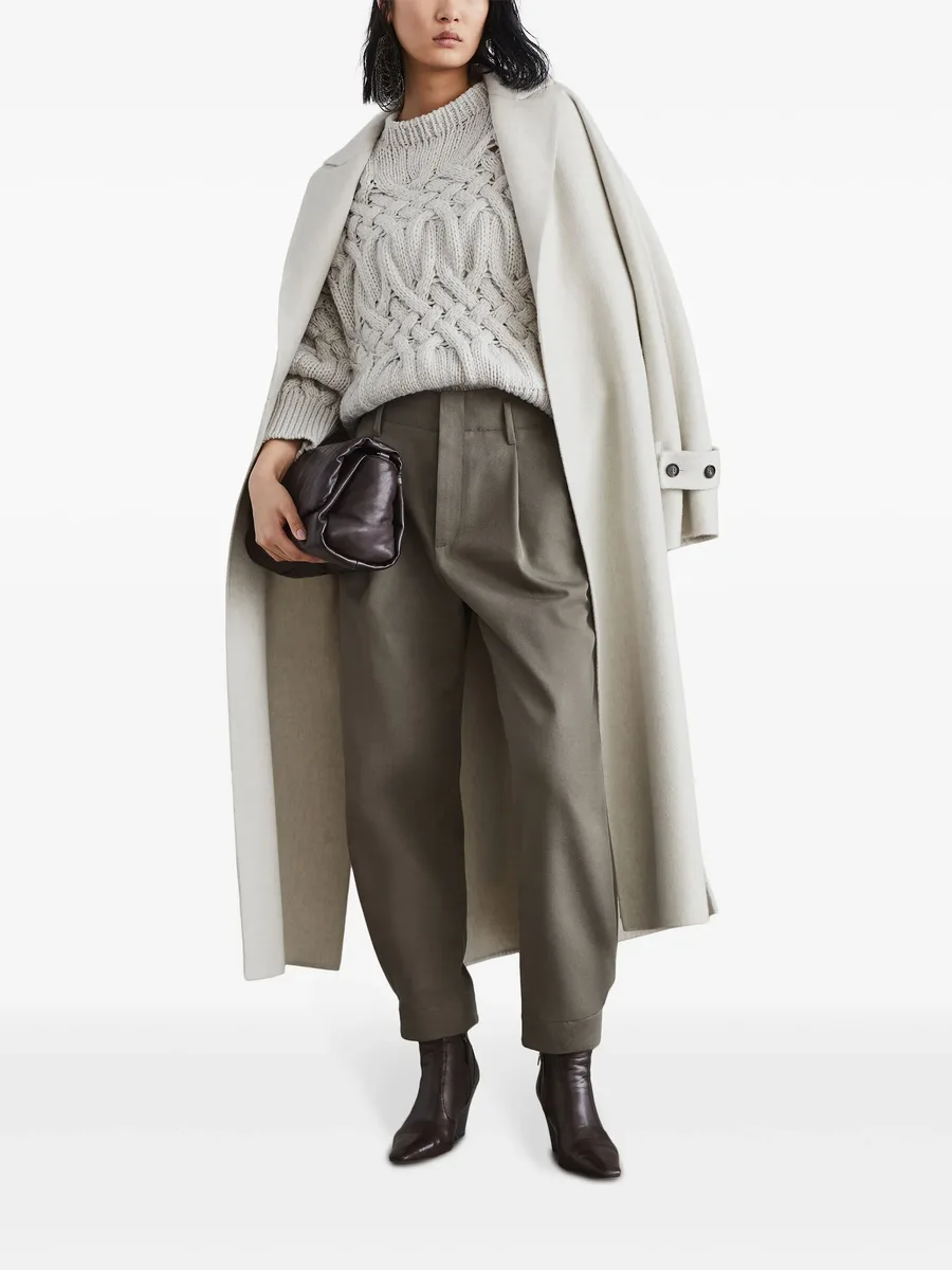 monili detail tailored trousers 3