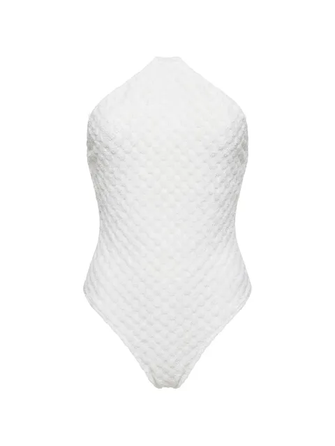 open-back swimsuit