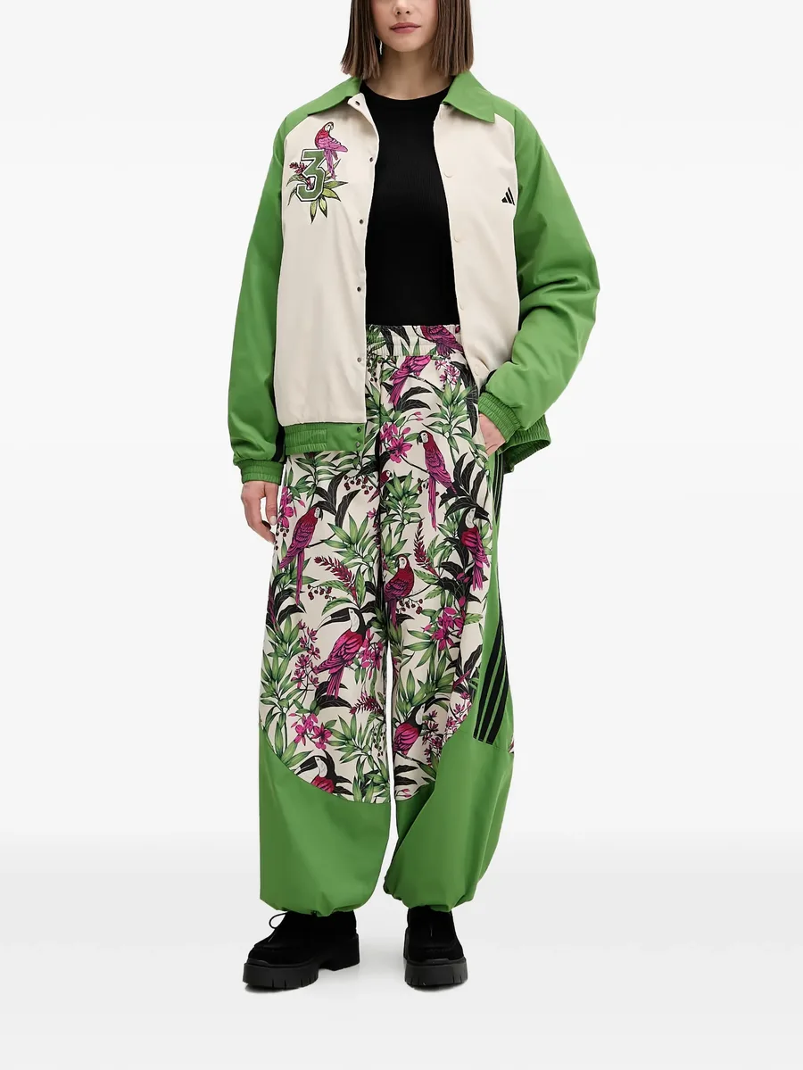 X Farm Rio floral stripe track pants 4