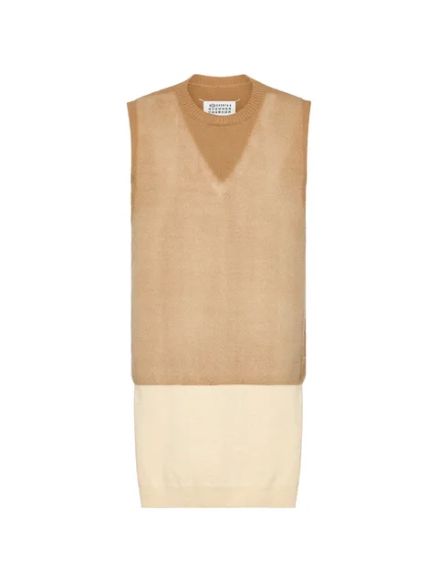 double-layerd vest
