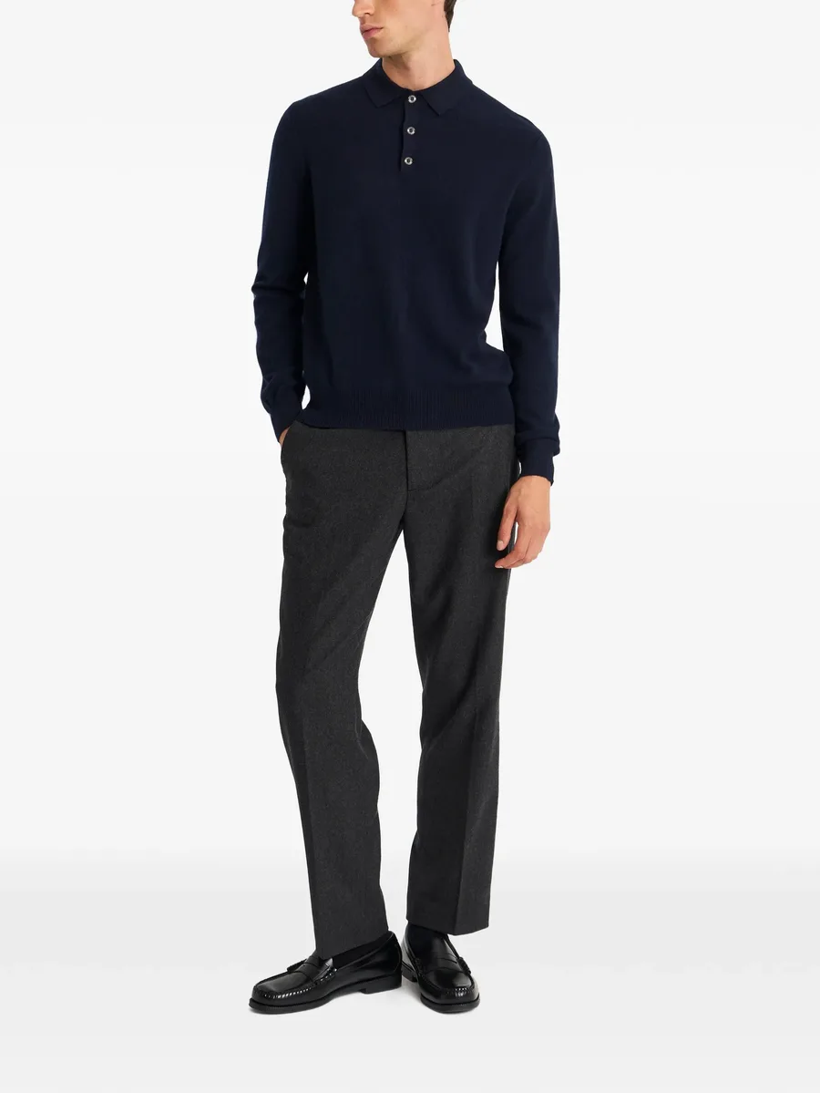 cashmere polo shirt 4