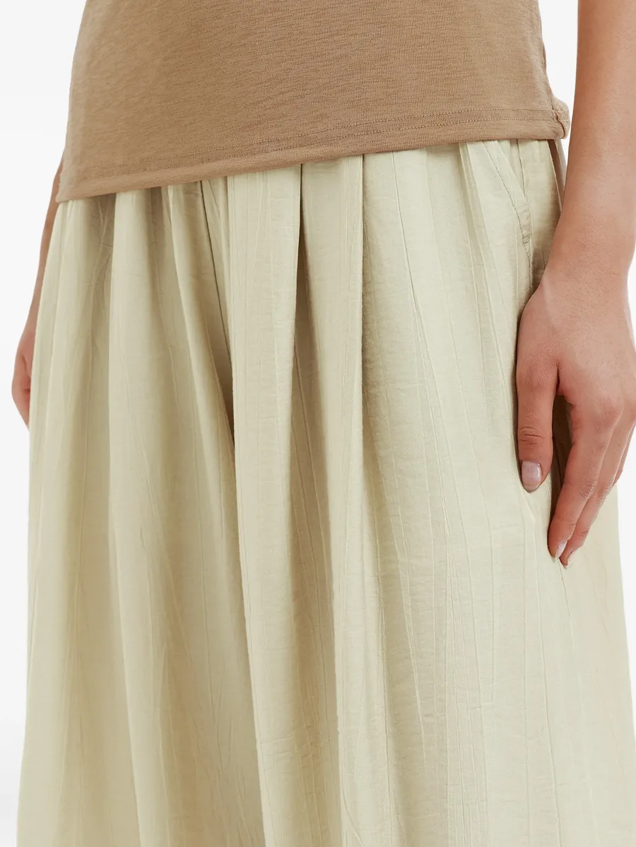 pleated wide-leg trousers 10