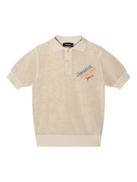 cotton polo top