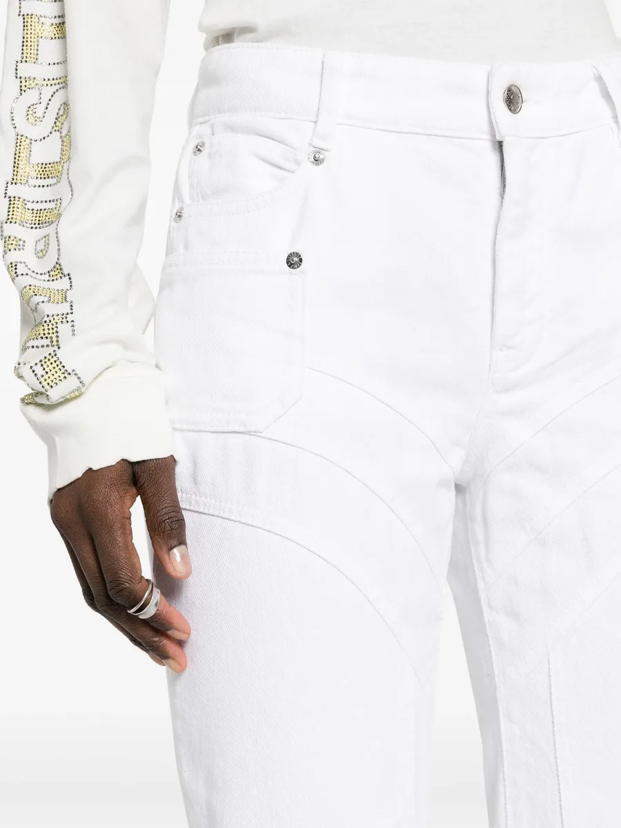 Elvira mid-rise flared jeans 9