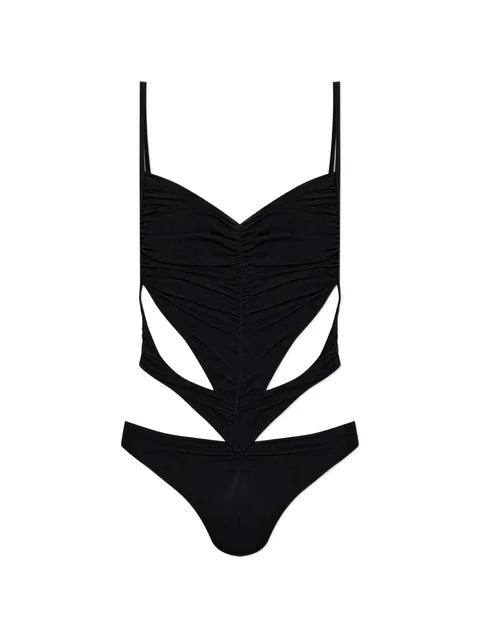 cut-out-design swimsuit