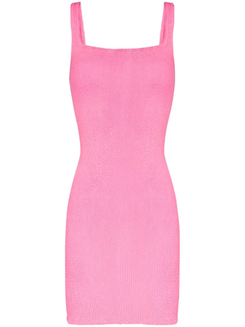 fitted knitted tank dress