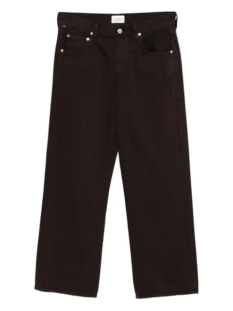 джинсы прямого кроя