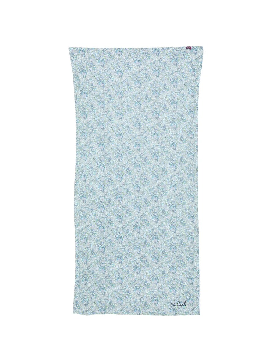 Foutas floral-print beach towel 2