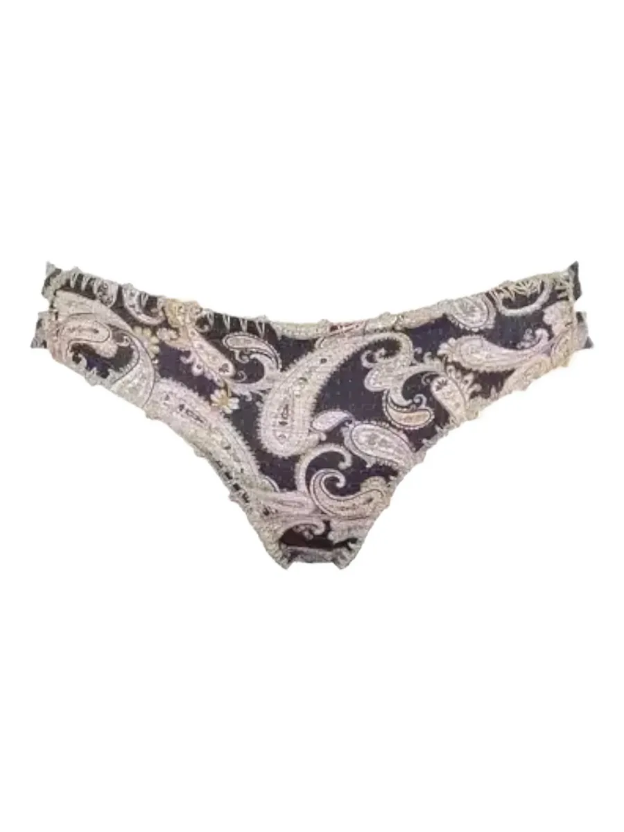 Kuali paisley-detail bikini bottoms 4