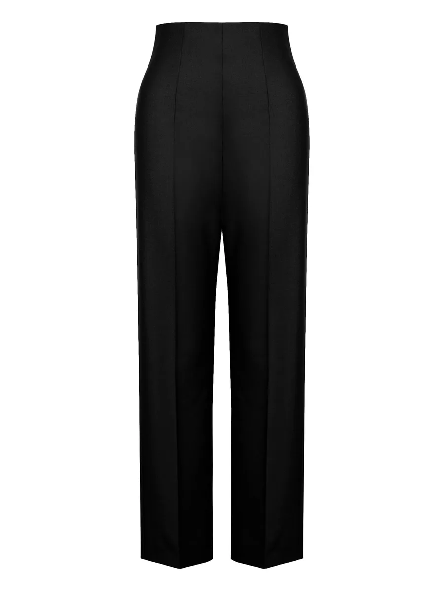 wool-blend trousers 1