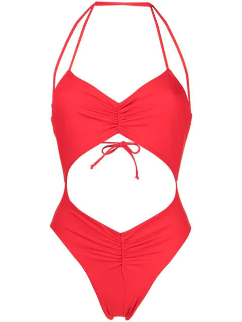 Carlotta cut-out swimsuit