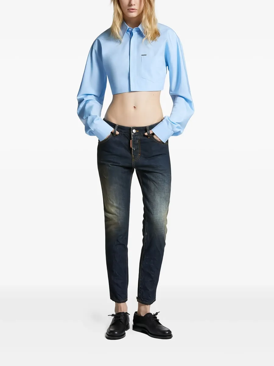 Dark Desert Dust Wash Cool Girl jeans 4