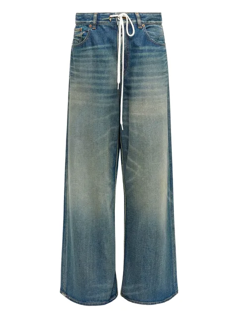 wide-leg jeans