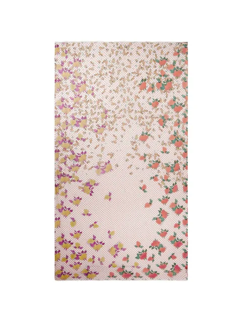 floral-print pareo